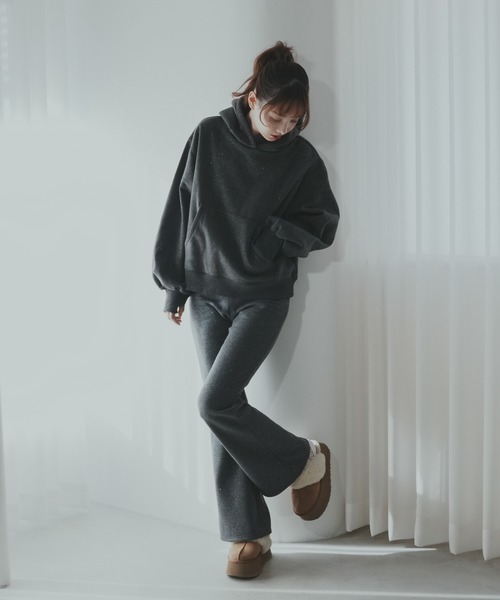 DINOWORKS (ディノワークス) PORIS SHINE HOODIE ジップアップ