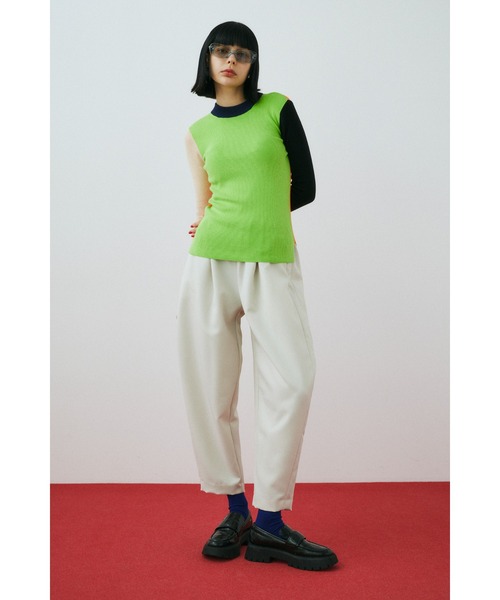cocoon(コクーン)です。 HeRIN.CYE スラックス パンツ Cocoon pants コクーンパンツ