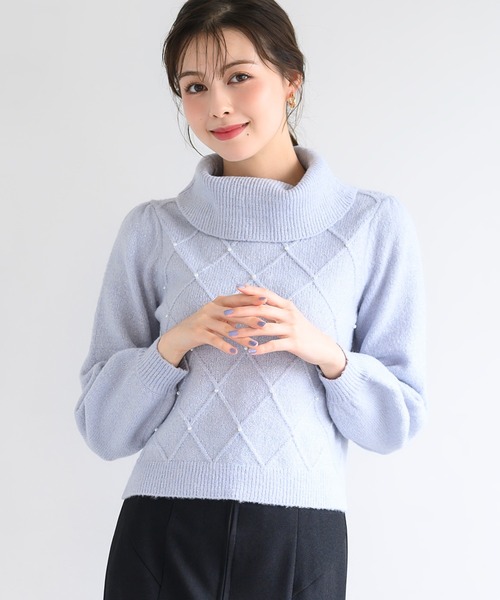 MISCH MASCH（ミッシュマッシュ） ニット セーター ラメフラッフィー