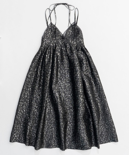 MAISON SPECIAL ワンピース Lame Jacquard Volume Silhouette