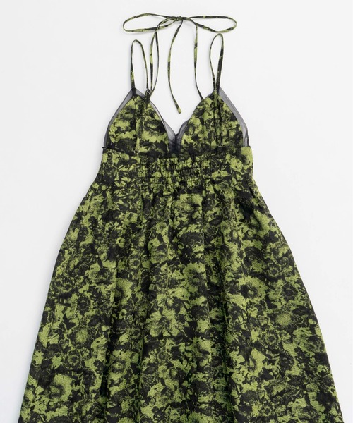 MAISON SPECIAL ワンピース Lame Jacquard Volume Silhouette