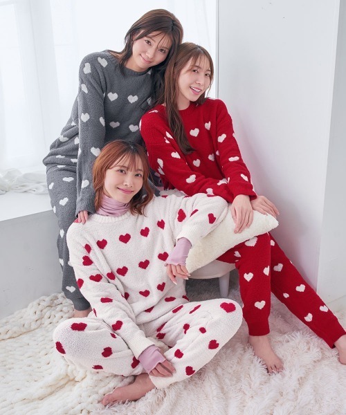 Gepetto's Dream ハート柄ルームウェアセット Gepetto´s Dream ハート柄ルームウェアセット