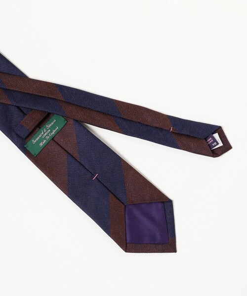 Seaward＆stearn ネクタイ Seaward ＆ Stearn / シルク ストライプ