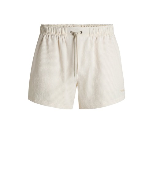 HUGO BOSS ヒューゴ ボス 水着 メンズ ホワイト 白 M スイムウェア ホワイト（白）系 Hugo Boss(ヒューゴボス) 水着(メンズ) - 海外