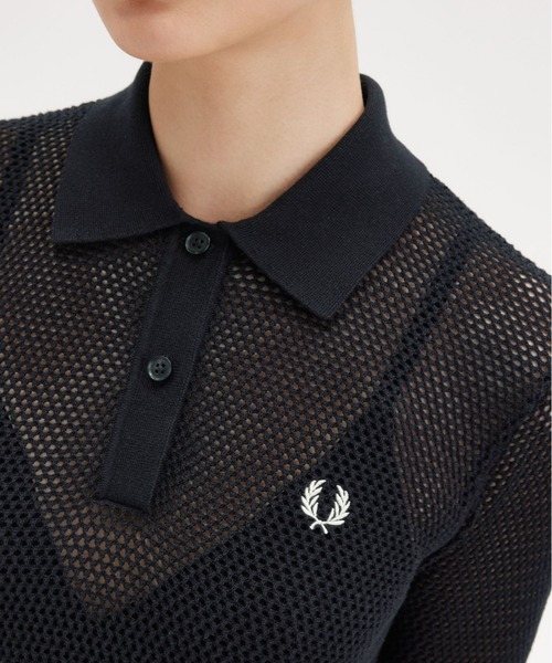 フレッドペリー メッシュポロ Open-Knit Polo Shirt Open-Knit Polo Shirt │フレッドペリー │ ショップブログ