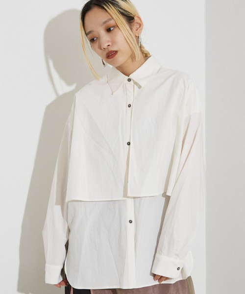 NOMINE（ノミネ） ブラウス シャツ ロング フライヨーク シャツ