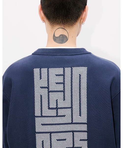 【KENZO】'KENZO Kamon' エンブロイダリー スウェット KENZO トレーナー スウェット 'KENZO Kamon' エンブロイダリー