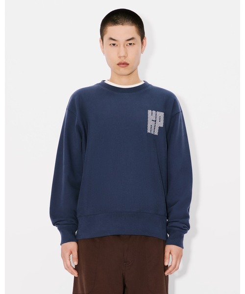 【KENZO】'KENZO Kamon' エンブロイダリー スウェット KENZO トレーナー スウェット 'KENZO Kamon' エンブロイダリー