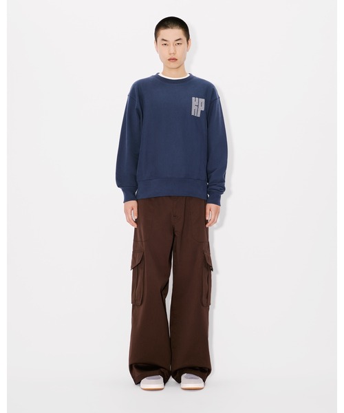 【KENZO】'KENZO Kamon' エンブロイダリー スウェット KENZO トレーナー スウェット 'KENZO Kamon' エンブロイダリー