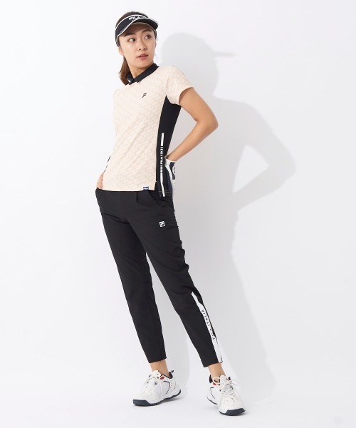 ブラウス シャツ 「FILA GOLF/フィラゴルフ」レディースモックネックシャツ　接触冷感 ゴルフ レディース FILA GOLF ブラウス シャツ 「FILA GOLF/フィラゴルフ