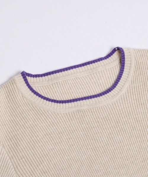 「SUGAR BISKET」 「La-gemme」長袖ニット フリー グレー レディース_画像7