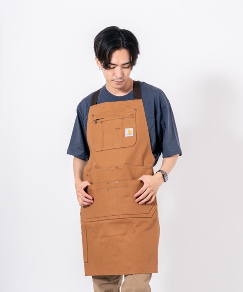 carhartt ブラウンエプロン OFA carhartt ブラウンエプロン OFA - メルカリ