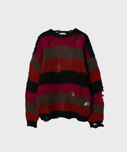 F-LAGSTUF-F（フラグスタフ） セーター ニット 23AW-FS-24 BORDER 