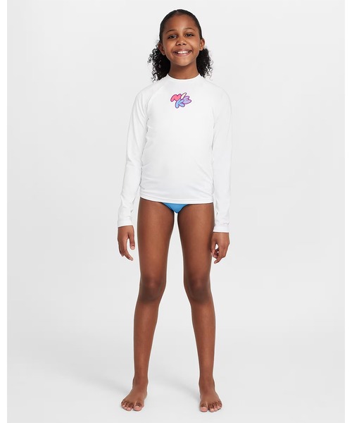 ナイキ nike ラッシュガード NIKE/ナイキ バブルNIKE L/Sハイドロガード キッズ UVケア ラッシュガード NESSF744 キッズ 子供 男の子 女の子 | NIKE | 09