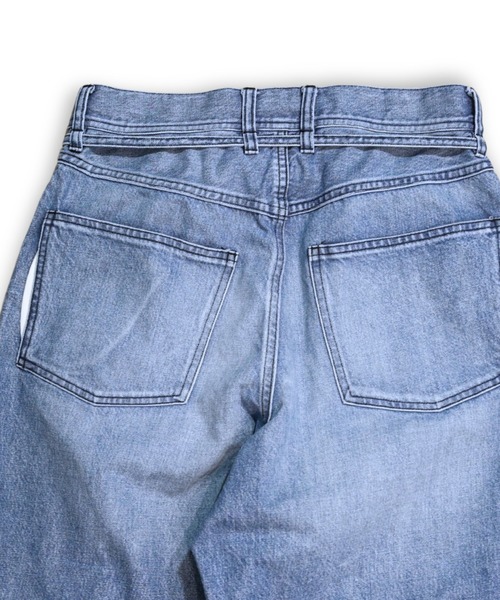 VOAAOV（ヴォアーブ） ワイドパンツ ジーンズ TACK DENIM PANTS (USED