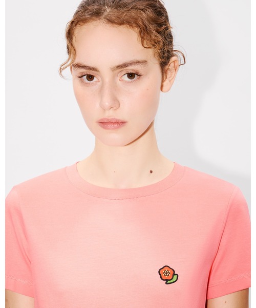 国内発送/KENZO/'KENZO Pop' コットン Tシャツ KENZO tシャツ 'KENZO Pop' エンブロイダリー コットン Tシャツ