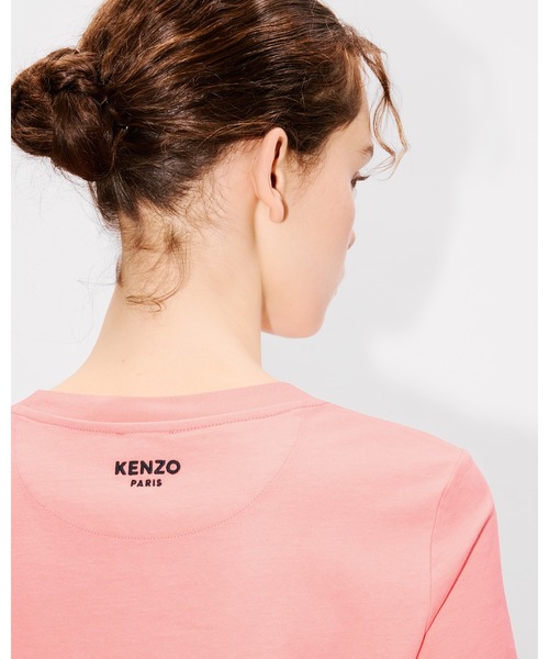 tシャツ 'KENZO Pop' エンブロイダリー コットン Tシャツ レディース KENZO tシャツ 'KENZO Pop' エンブロイダリー コットン Tシャツ