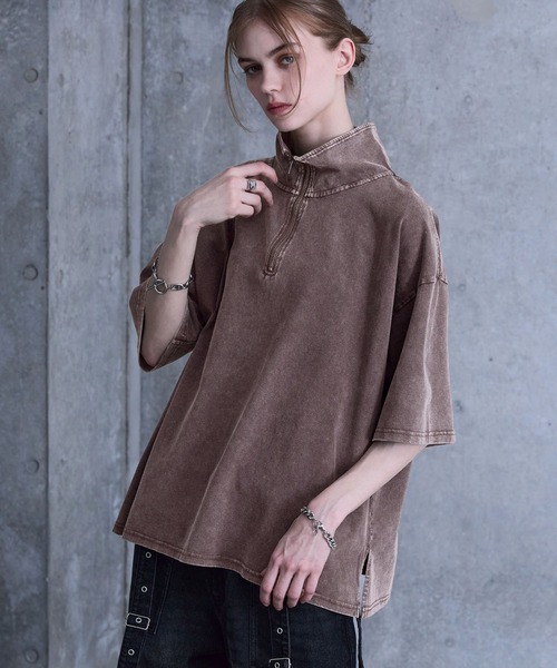 SERACE tシャツ 「SERACE」Vintage design loose chemical short