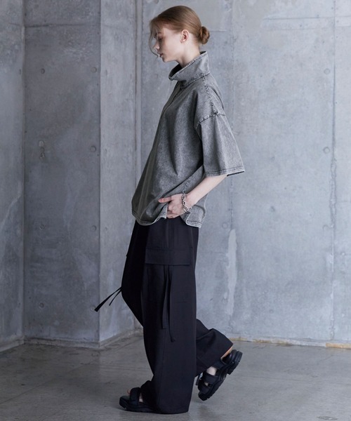 SERACE tシャツ 「SERACE」Vintage design loose chemical short
