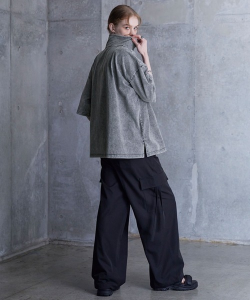 SERACE tシャツ 「SERACE」Vintage design loose chemical short
