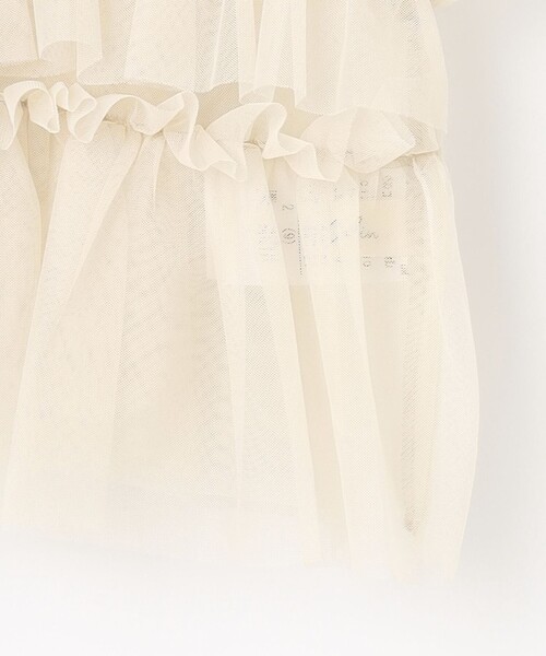ドレス 「Lily Calin」チュールフリルトップス×ドレスセットの画像