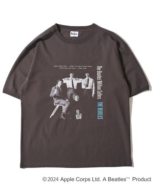 Beatles tシャツ TETE HOMME tシャツ 「THE BEATLES/ザ ビートルズ」フロント