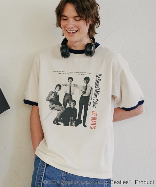 TETE HOMME tシャツ 「THE BEATLES/ザ ビートルズ」フロント
