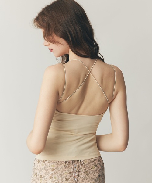 deicyキャミトップス DEICY キャミソール クロスストラップブラトップ : ZOZOTOWN