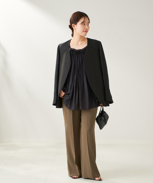 plage キャミソール GATHERED DESIGN キャミ : ZOZOTOWN Yahoo