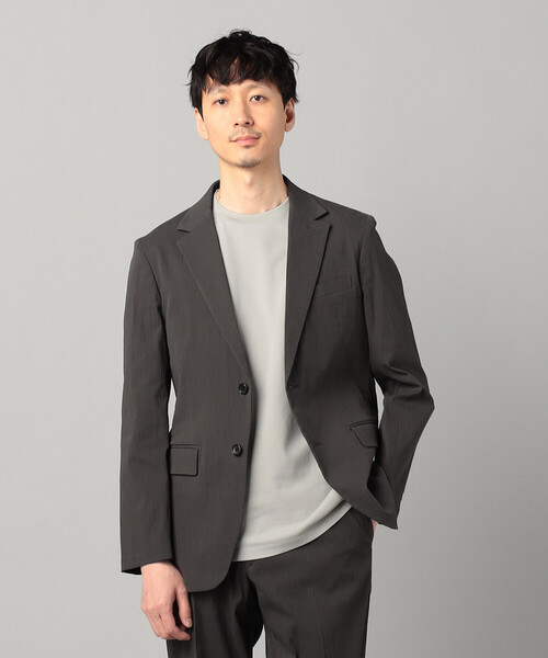 COMME CA MEN コムサメン　羊革　ラムレザーテーラードジャケット　М COMME CA MEN（コムサメン） ジャケット テーラードジャケット