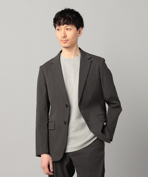 COMME CA MEN コムサメン　羊革　ラムレザーテーラードジャケット　М 即決 COMME CA DU MODE MEN L レザーテーラードジャケット