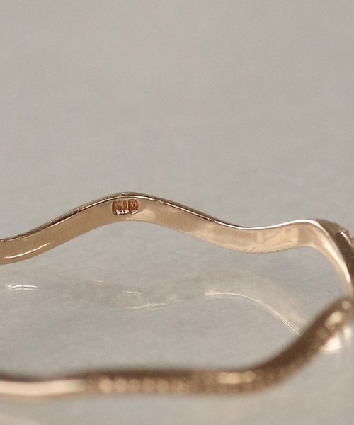 NOIR DE POUPEE（ノワールドプーペ） 指輪 リング K10 layer ring
