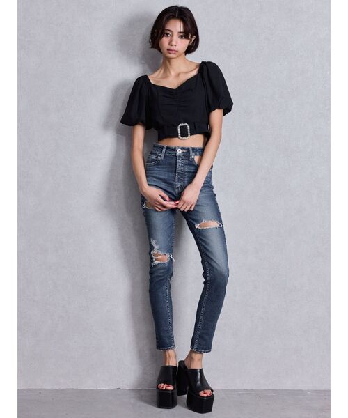 新品未使用✨️ GYDA BASIC チャンキーサンダル ブラック S ジェイダ GYDA BASICチャンキーサンダル （ブラック