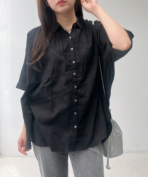 koko です★リネンビッグシャツ コックブラウス リネンコットン | シャツBLシチブソデ | 【公式