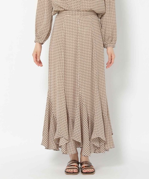 「mysty woman」 ロングスカート FREE ブラック レディース_画像2