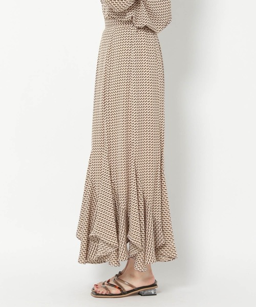 「mysty woman」 ロングスカート FREE ブラック レディース_画像3