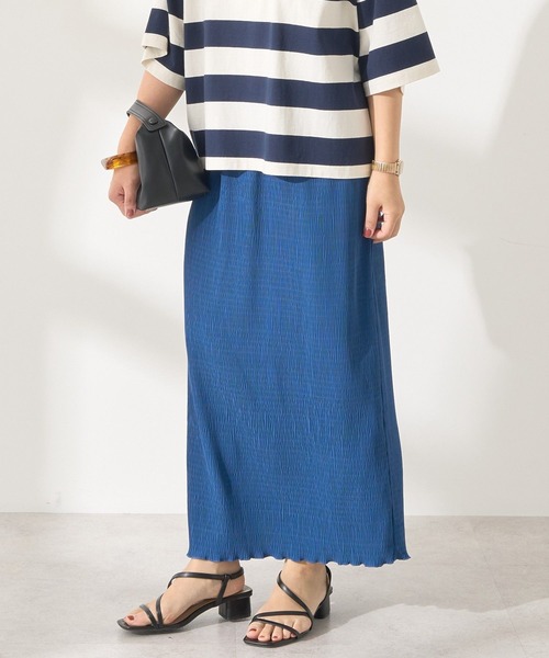 EMMA MAJOLICA PLEATS SKIRT