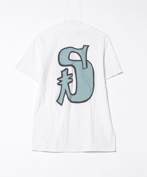 Stussy 半袖シャツ ホワイト ステューシー STUSSY 半袖 シャツ M 白系 ホワイト 無地 綿