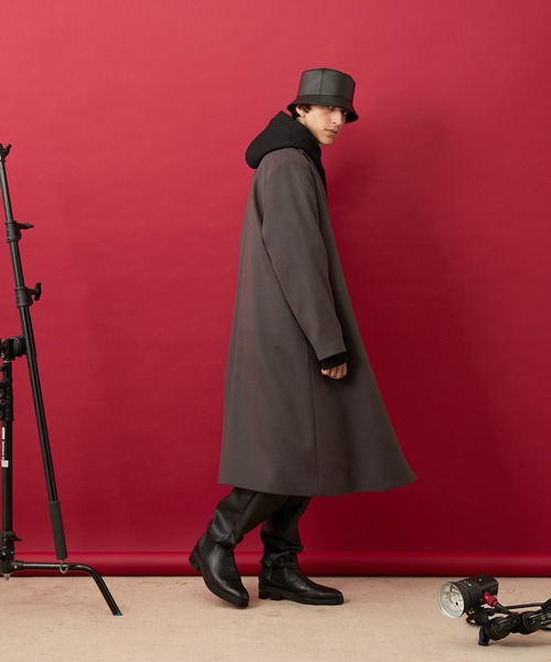 Lui's（ルイス） チェスターコート MEDIUM グレー メンズ : ZOZOTOWN