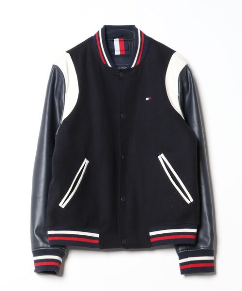 トミーヒルフィガー   ネイビー スタジャン Ｍサイズ TOMMY HILFIGER（トミー・ヒルフィガー） スタジャン M ネイビー