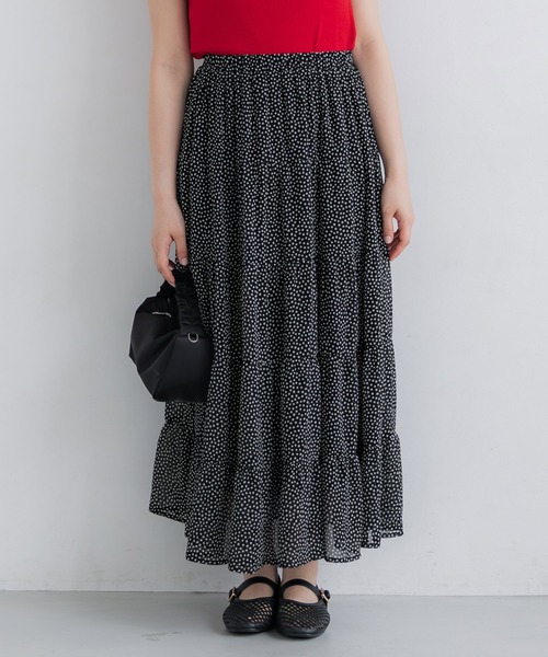 coca スカート シフォンティアードスカート : ZOZOTOWN Yahoo!店
