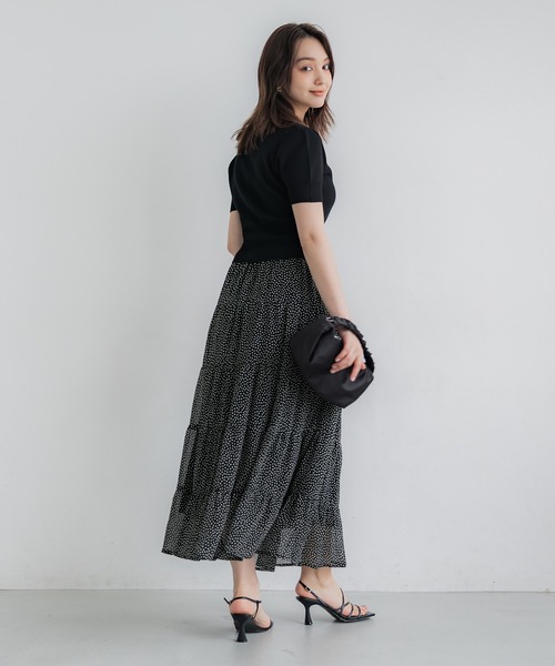 coca スカート シフォンティアードスカート : ZOZOTOWN Yahoo!店