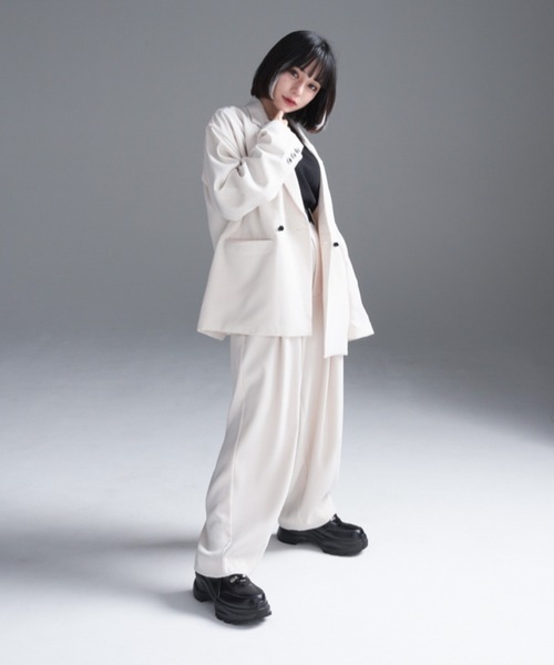 「 nabe様」専用　ADRER ジャケット、パンツ セール】アムンゼンストレッチジャージ / オーバーサイズ ダブル