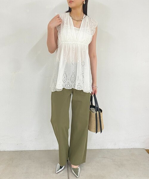 Loungedress パンツ ベイカーパンツ レディース : ZOZOTOWN
