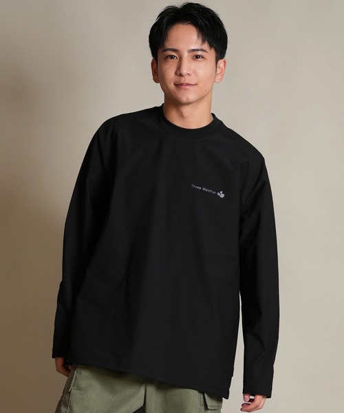 tシャツ THREE WEATHER/スリーウェザー 長袖 Tシャツ ロンT ロゴ バックプリント 裾ドローコード TW SURF LSTEE TW2 | ムラサキスポーツ | 04