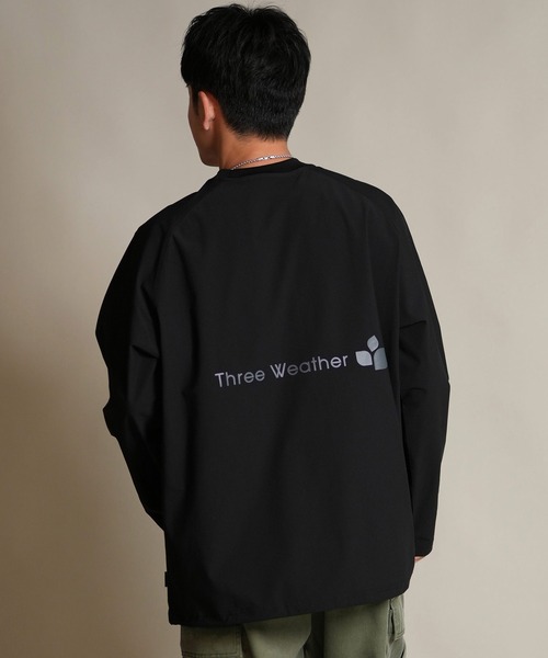 tシャツ THREE WEATHER/スリーウェザー 長袖 Tシャツ ロンT ロゴ バックプリント 裾ドローコード TW SURF LSTEE TW2 | ムラサキスポーツ | 05
