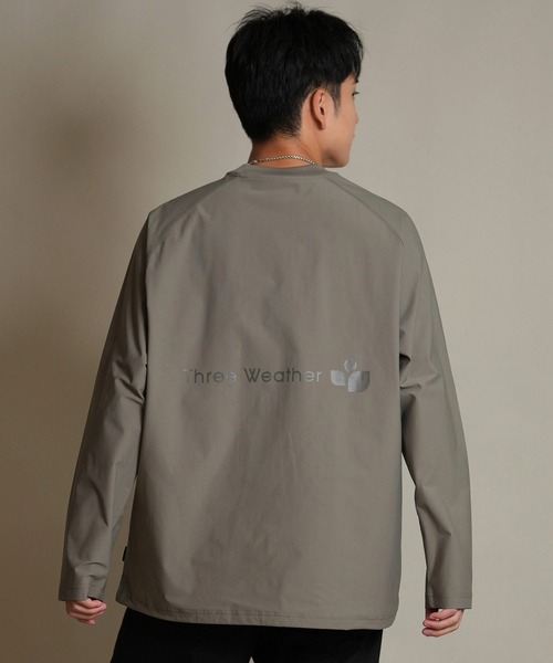 tシャツ THREE WEATHER/スリーウェザー 長袖 Tシャツ ロンT ロゴ バックプリント 裾ドローコード TW SURF LSTEE TW2 | ムラサキスポーツ | 11
