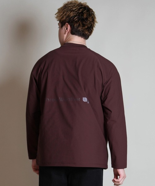 tシャツ THREE WEATHER/スリーウェザー 長袖 Tシャツ ロンT ロゴ バックプリント 裾ドローコード TW SURF LSTEE TW2 | ムラサキスポーツ | 17
