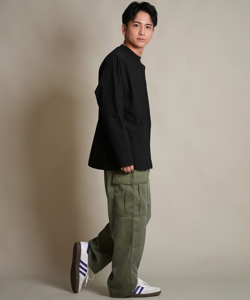 tシャツ THREE WEATHER/スリーウェザー 長袖 Tシャツ ロンT ロゴ バックプリント 裾ドローコード TW SURF LSTEE TW2 | ムラサキスポーツ | 09