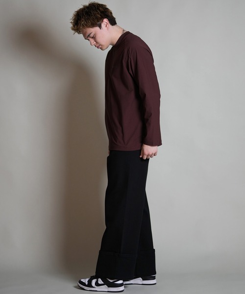 tシャツ THREE WEATHER/スリーウェザー 長袖 Tシャツ ロンT ロゴ バックプリント 裾ドローコード TW SURF LSTEE TW2 | ムラサキスポーツ | 19